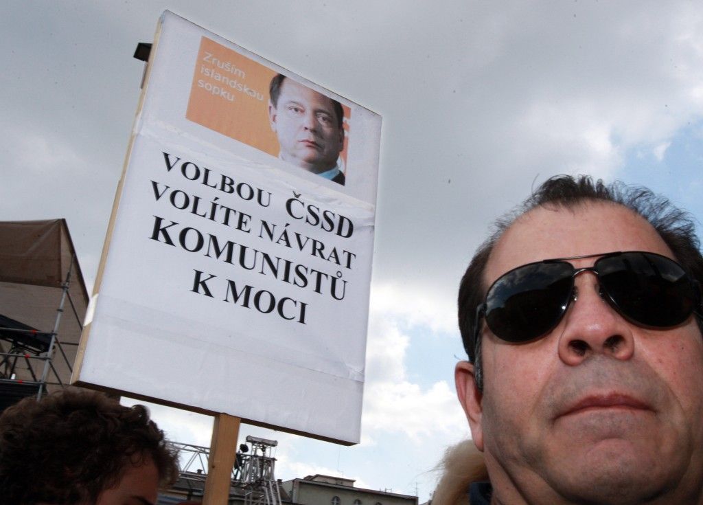 kampaň ČSSD v Ostravě