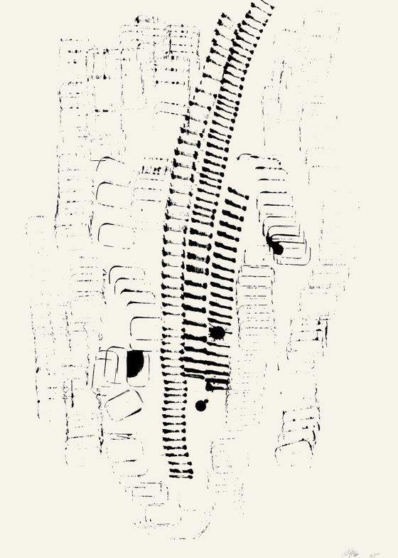 Milan Grygar: Akustická kresba, 1965, zapůjčeno od autora