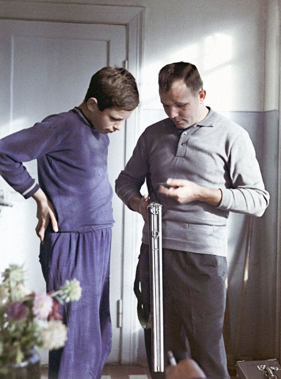 Jednorázové užití / Fotogalerie / Uplynulo 60 let od Gagarinova legendárního dobytí kosmu