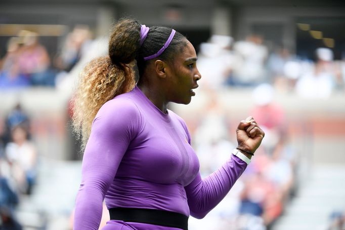 Serena Williamsová na US Open 2019