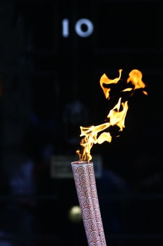 Protesty v Londýně proti olympiádě v Číně