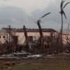 Zničené domy na Floridě