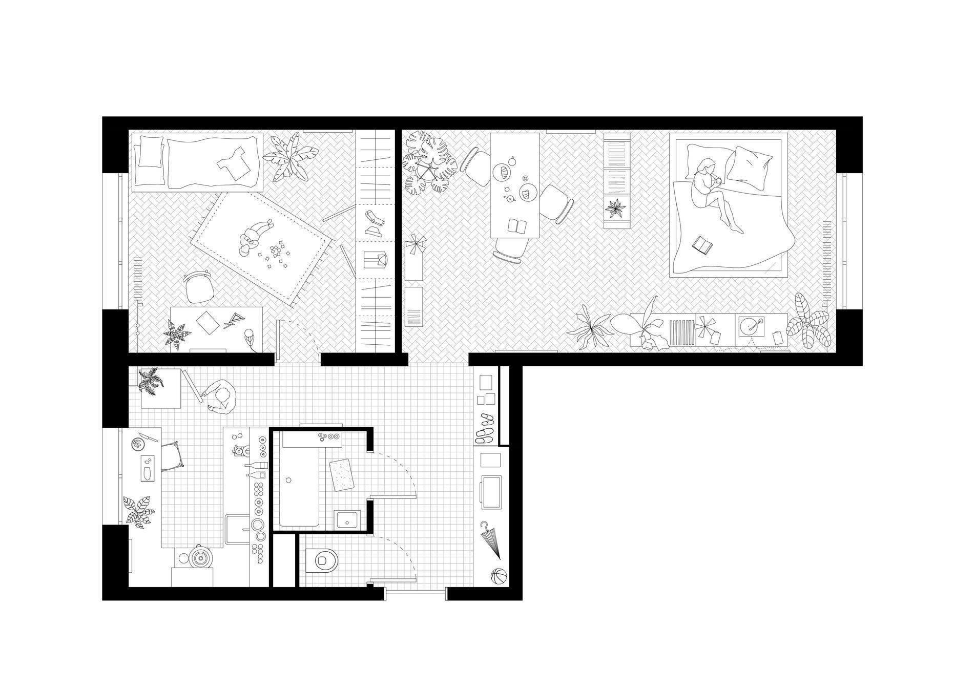 Byt malířů Neuhasl a Hunal