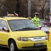 Taxikáři blokují Prahu