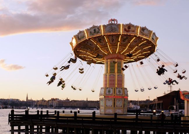 Gröna Lund, Švédsko