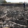 Ukrajina - zřícené letadlo - MH17