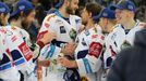 Čtvrté finále extraligy Kometa Brno vs. Liberec, oslavy