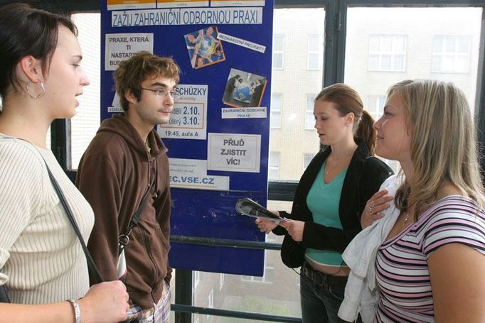 Nabídka zaměstnání v cizině pro studenty VŠE