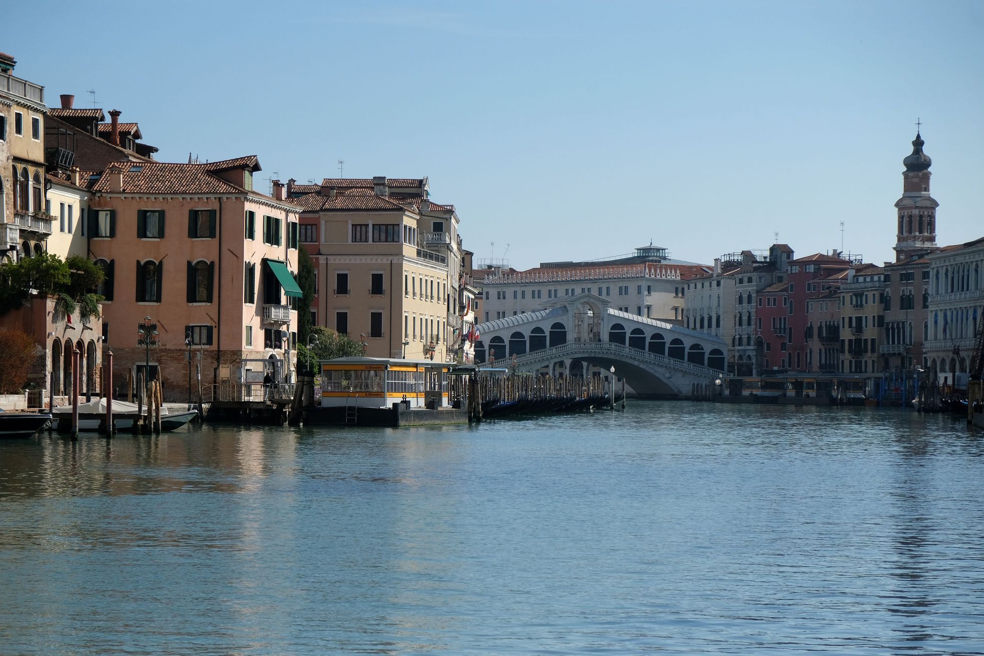 Čistá voda v Benátkách