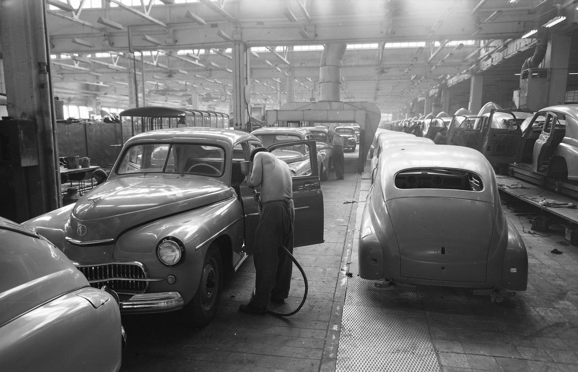 výroba automobilů FSO Warszawa