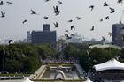 Foto: Nad Hirošimu vzlétly holubice, 70 let od atomové zkázy