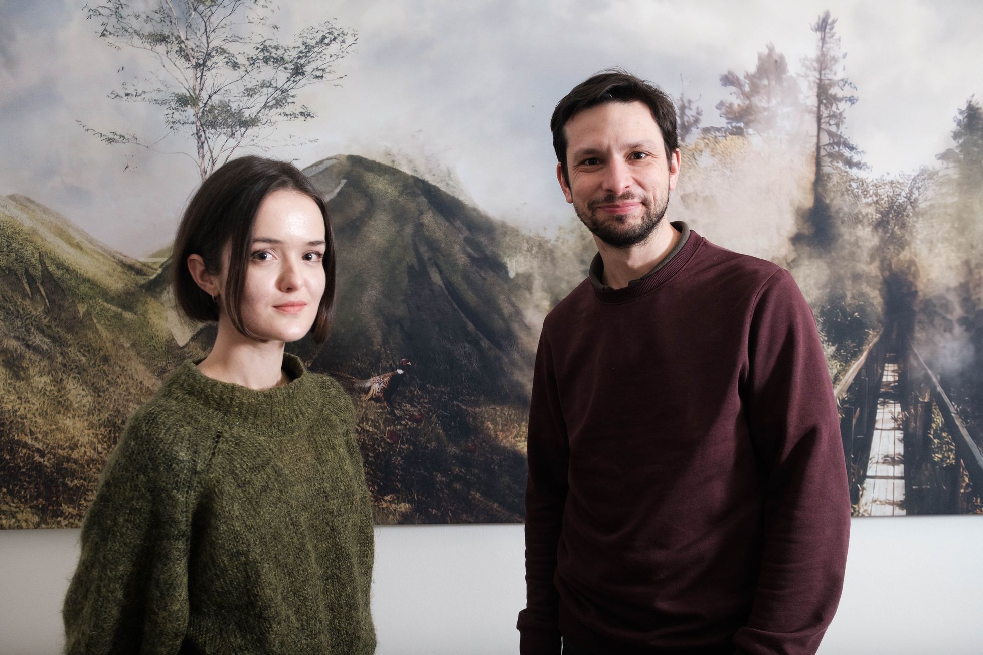 Blanka Solár na výstavě Hřbitov bez hrobů; pietní biocentrum?