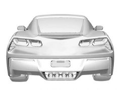 Zádi dominuje centrálně umístěná čtveřice výfuků