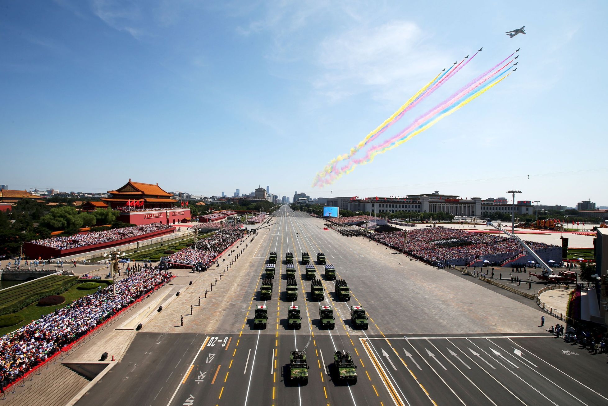 Čínská vojenská přehídka