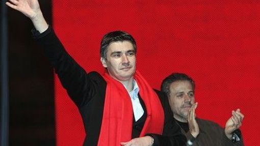 Vůdce sociálních demokratů Zoran Milanović.