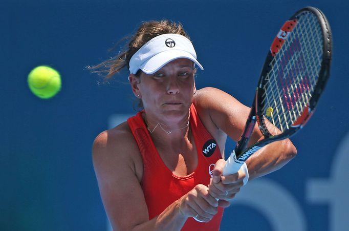 Barbora Strýcová na turnaji v Sydney.