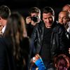 Actor John Travolta arrives to attend a beach front cinema screening for the film &quot;Pulp Fiction&quot; during the 67th Cannes Film Festival in Cannes