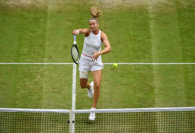 Karolína Muchová ve čtvrtfinále Wimbledonu 2019