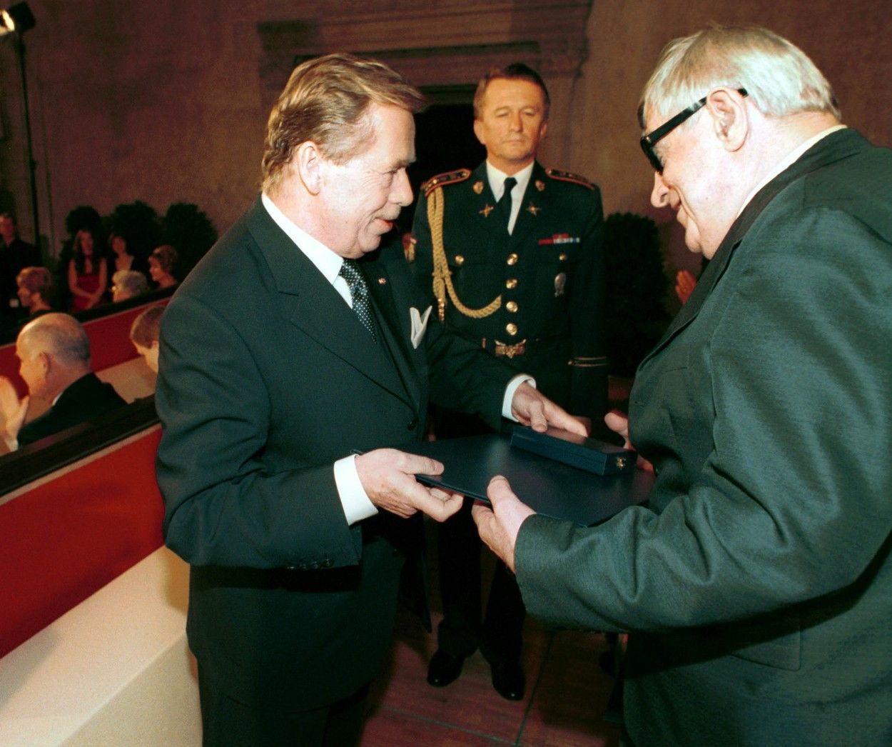Klement Lukeš, Václav Havel, 2000