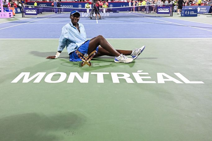 Victoria Mboková - Naomi Ósakaová (finále Montreal 2025)