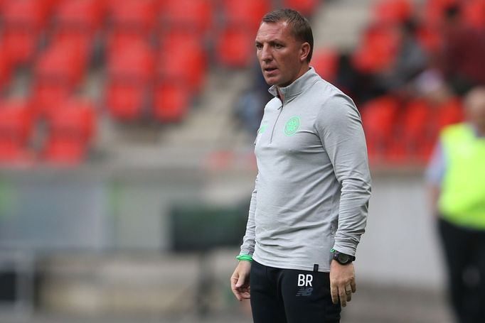 Slavia-Celtic Glasgow: Brendan Rodgers