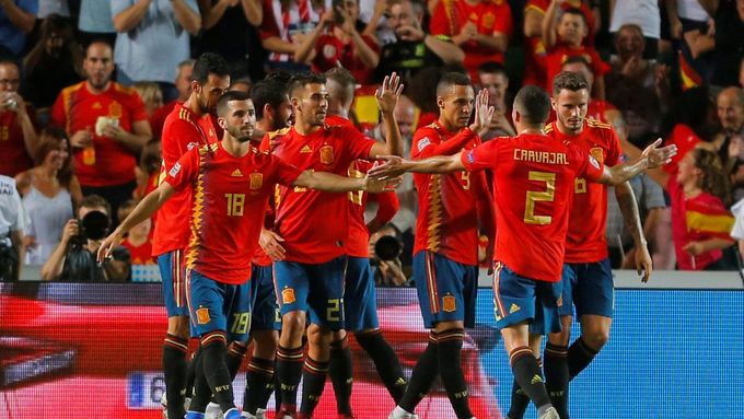 Španělé rozstříleli vicemistry světa z Chorvatska v Lize národů 6:0.