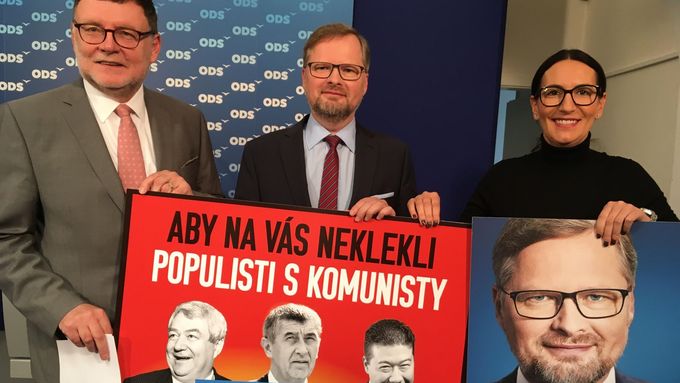 Volební kampaň ODS, říjen 2017.