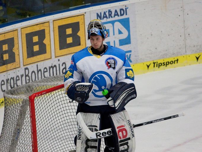 Hokej, extraliga, Zlín - Plzeň: Marek Mazanec