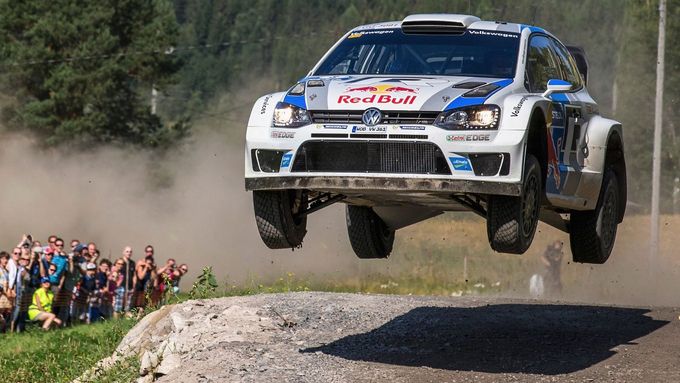 Sébastien Ogier vyhrál Finskou rallye poprvé v kariéře.