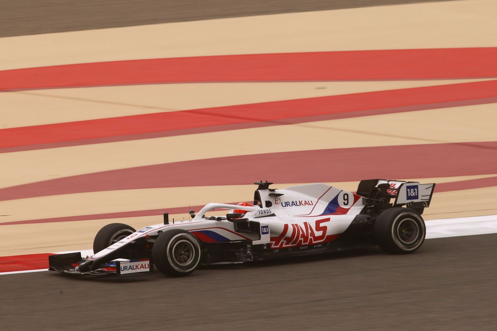 Testy F1 v Bahrajnu 2021: Nikita Mazepin, Haas