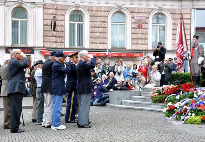 Slavnosti svobody v Plzni 2012 - pocta americkým osvoboditelům