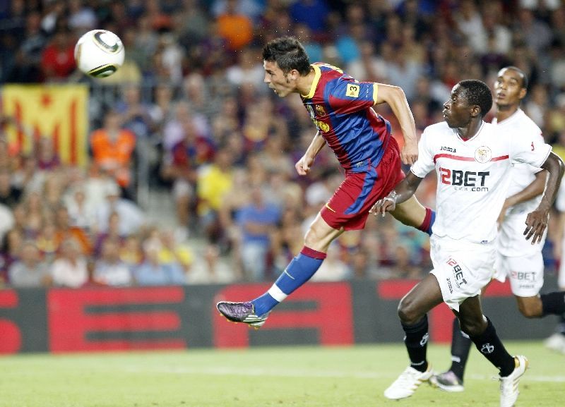 Barcelona - Sevilla: David Villa