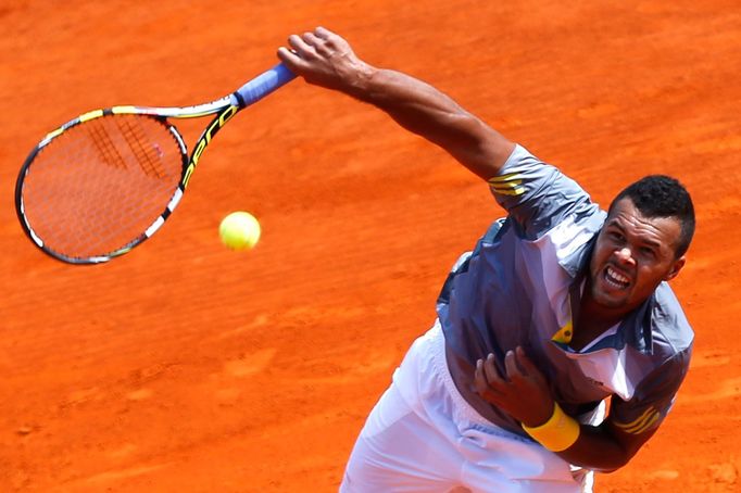 Jo-Wilfried Tsonga na masters v Monte Carlu