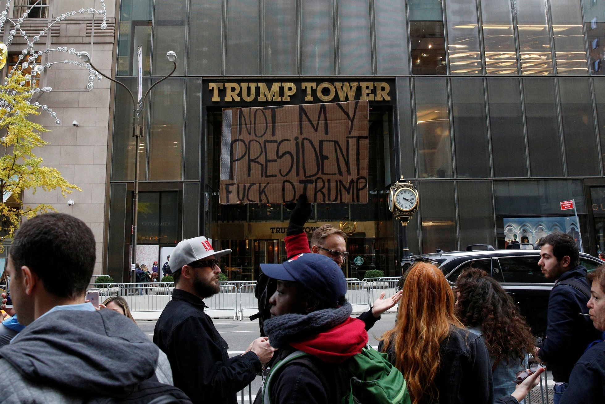 Trump Tower - USA - Protesty