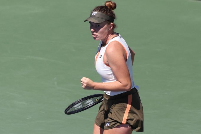 Linda Nosková ve třetím kole US Open 2025