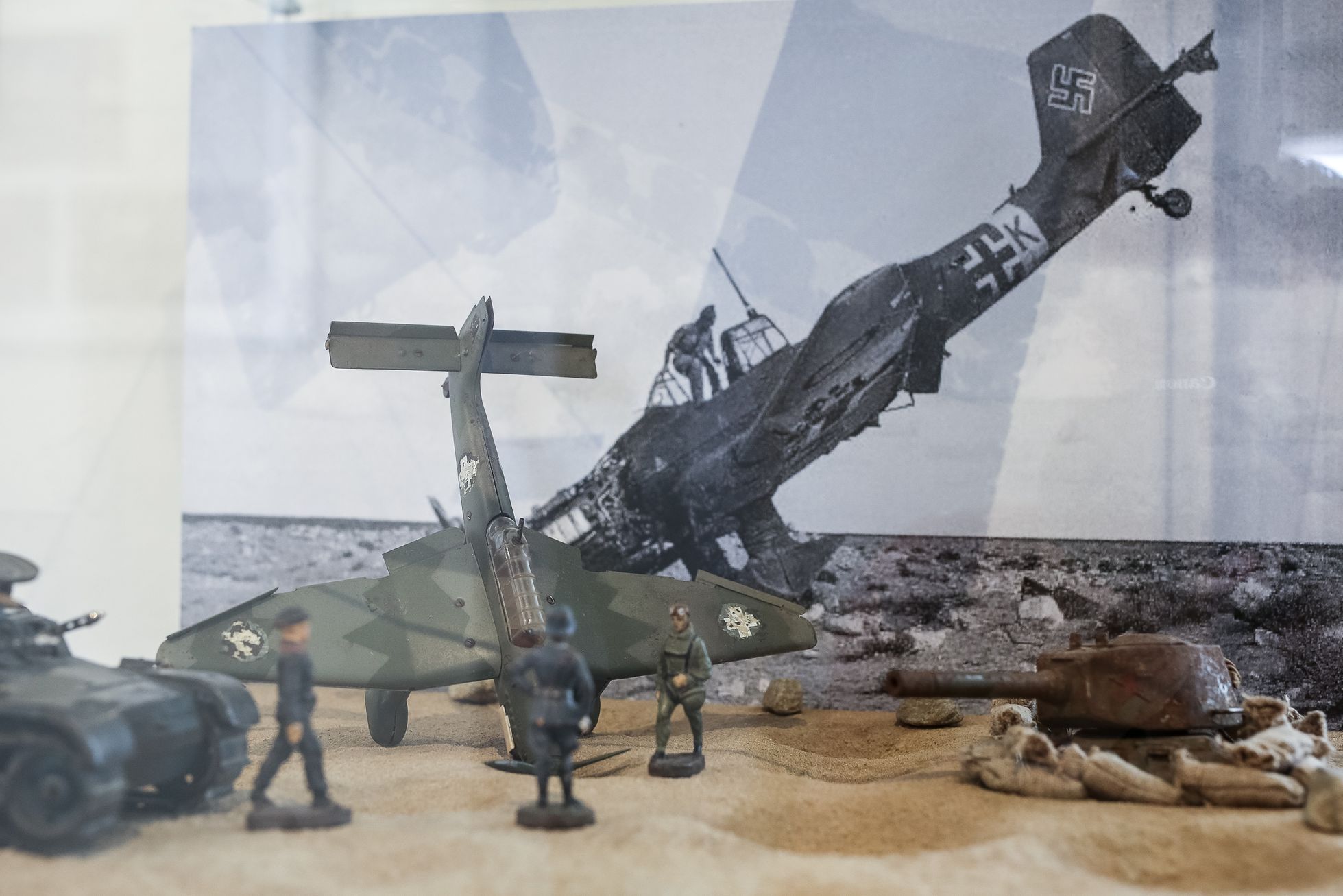 Výstava miniatur, historických hraček, diorámat v Litomyšli - historie 1918 - 1948