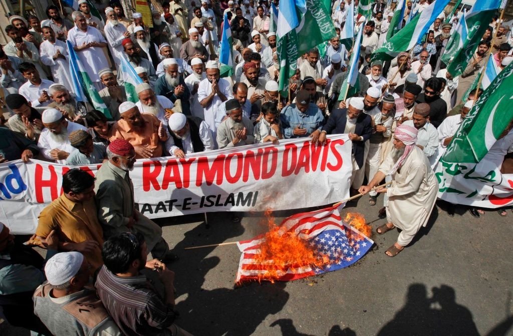 Protesty proti Raymondu Davisovi a USA - Pákistán
