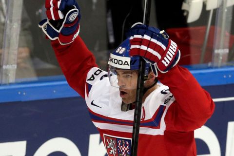 MS 2015, Česko-Francie: Jaromír Jágr