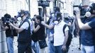 Demonstrace na istanbulském náměstí Taksím očima tureckého fotografa