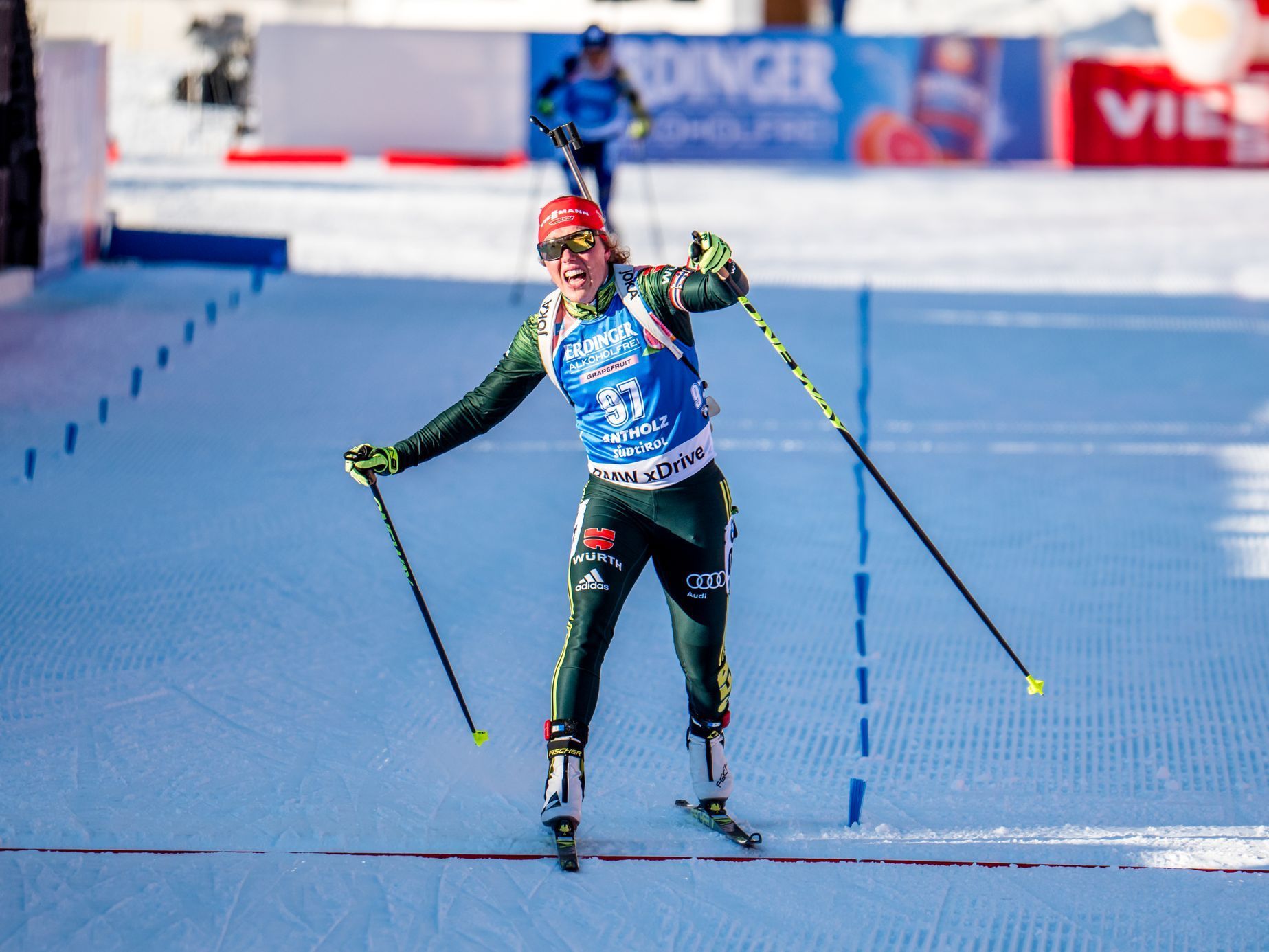 biatlon, SP 2018/2019, sprint v Anterselvě, Laura Dahlmeierová