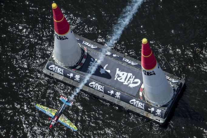 Petr Kopfstein na Red Bull Air Race v Čibě 2017