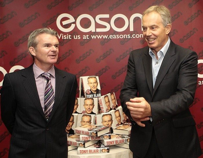 Blair v Irsku podepisoval autobiografii