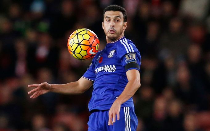 Pedro v dresu Chelsea