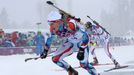 Soči 2014, biatlon hromadný start M: Ondřej Moravec