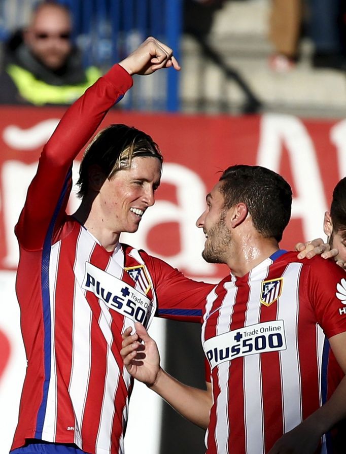 Fernando Torres a Jorge Koke