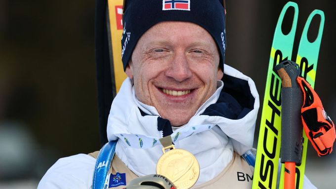 Johannes Bö slaví další triumf.