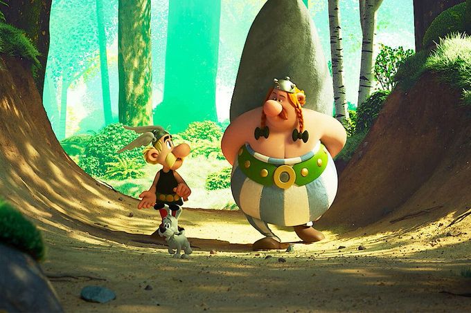 Z animovaného filmu Asterix a Obelix: Souboj náčelníků (2025).