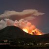Indonéská sopka Mount Lokon se probudila
