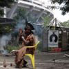 Fotogalerie: Boj brazilských indiánů proti vystěhování