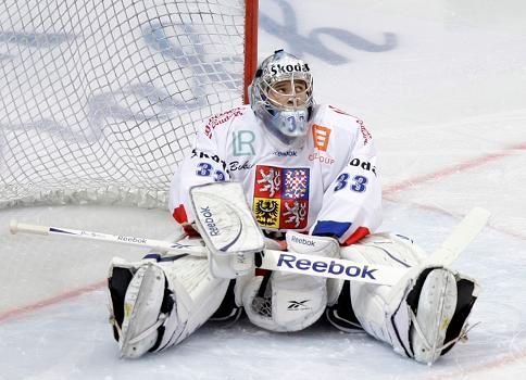 Zklamaný brankář Štěpánek